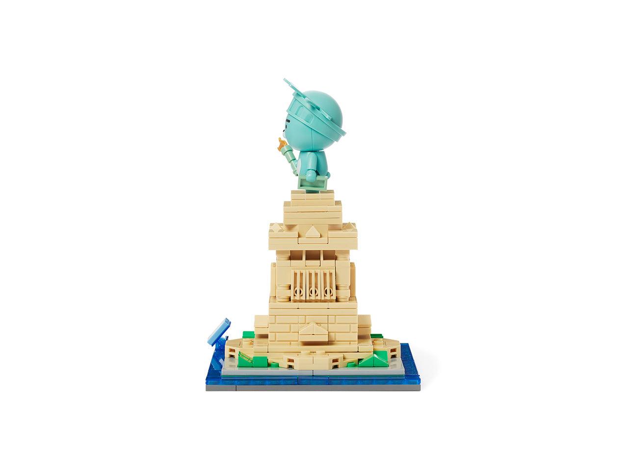 Kakao Friends Ryan Landmark Brick Figure Statue of Liberty– SOUL