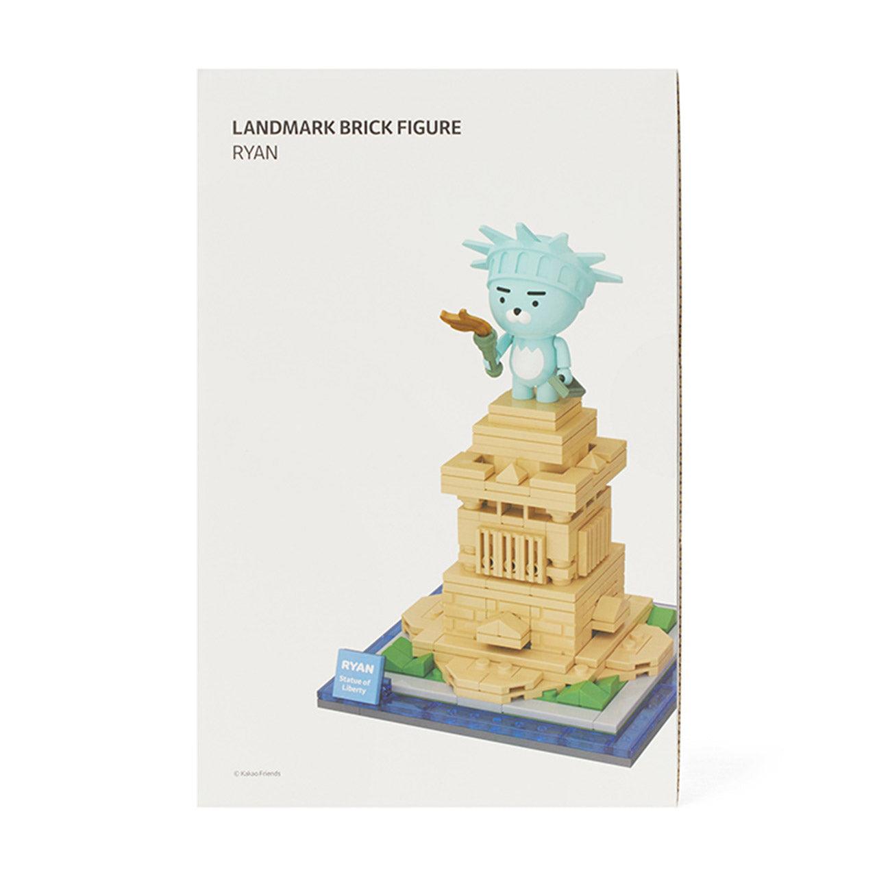 Kakao Friends Ryan Landmark Brick Figure Statue of Liberty– SOUL