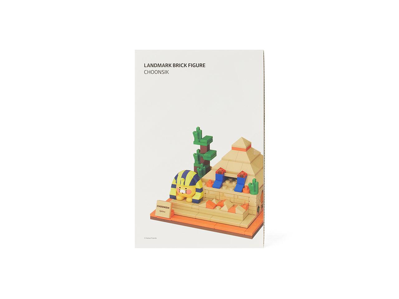 Kakao Friends Chunzhi Choonsik Landmark Brick Figure Pyramid Model