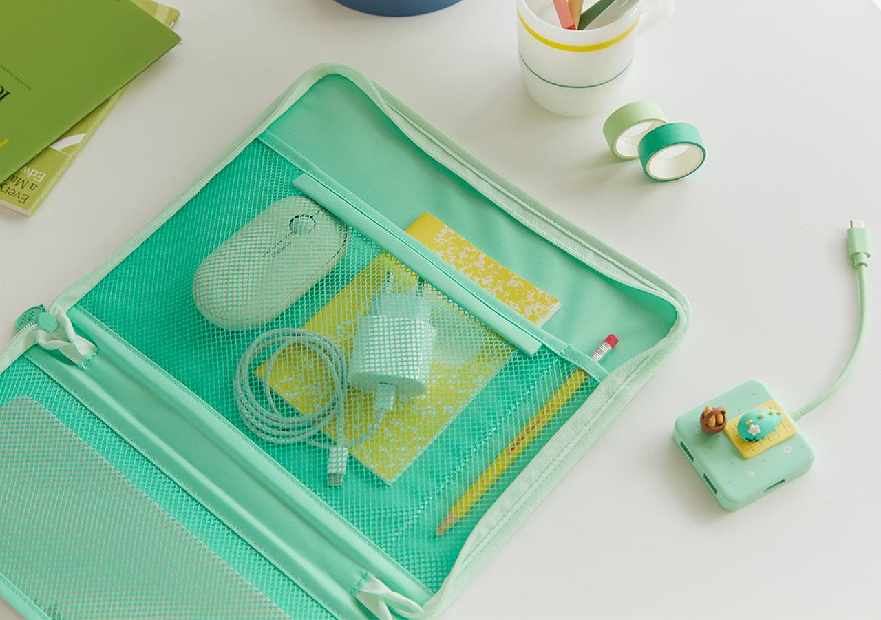 Kakao Friends Jordy Pad Pouch 11" 平板電腦保護袋 - SOUL SIMPLE HK