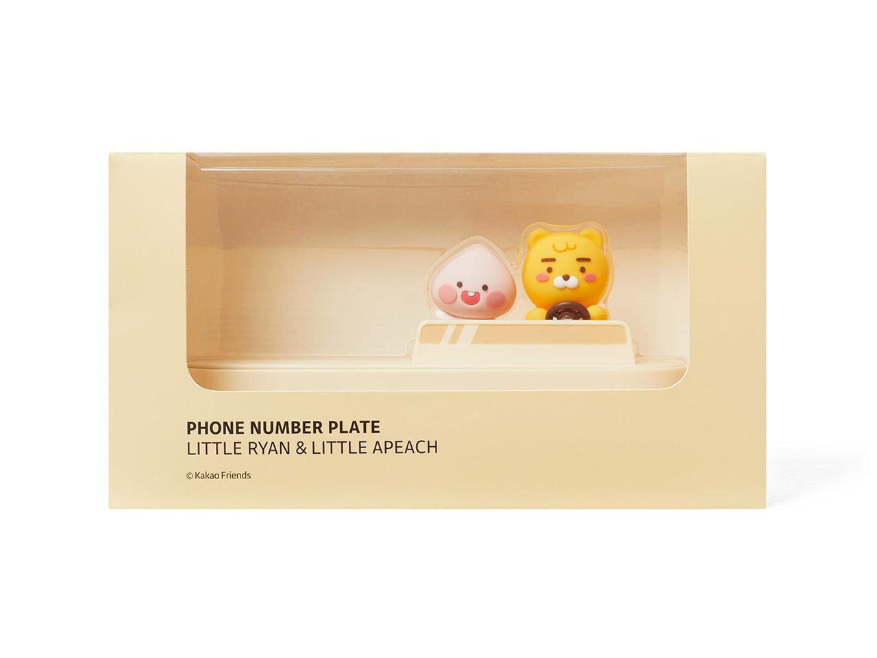 Kakao Friends Ryan & Apeach Phone Number Plate 停車號牌 - SOUL SIMPLE HK