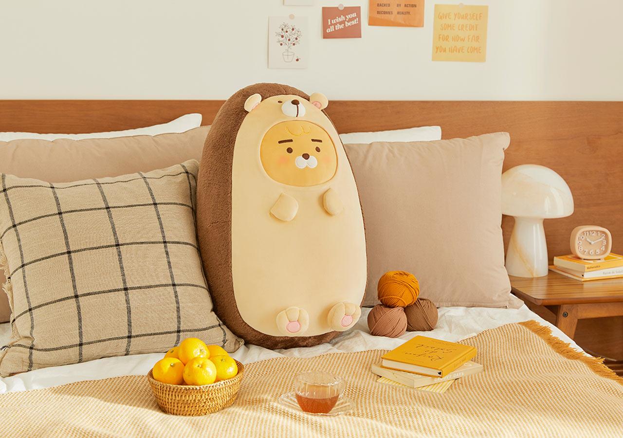 Kakao Friends Ryan Hedgehog Soft Body Pillow 狗狗抱枕 - SOUL SIMPLE HK
