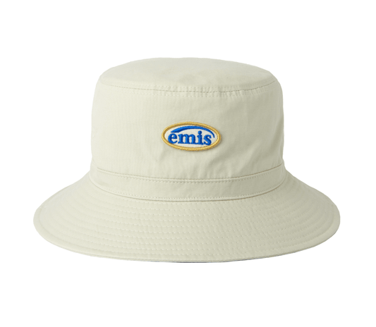 EMIS Mini Wappen Bucket Hat - Light Beige 漁夫帽 - SOUL SIMPLE HK