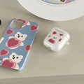 MAZZZZY - Muffin (Pattern) Airpods Case 透明耳機保護殻 - SOUL SIMPLE HK