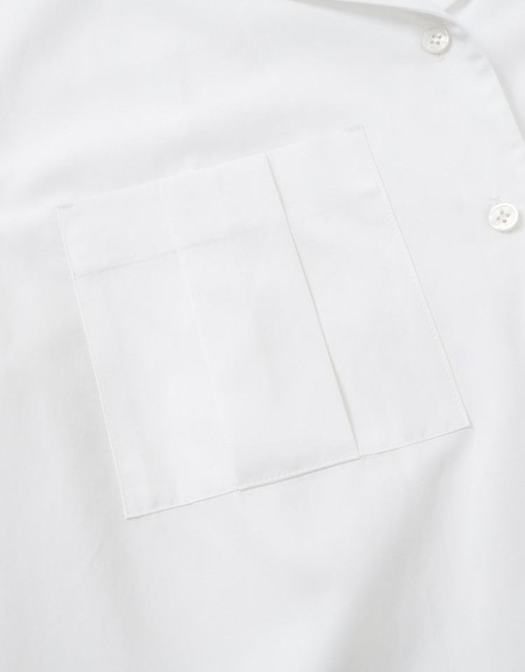 Depound - Open Collar Shirts - White 開領裇衫 - SOUL SIMPLE HK