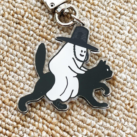 Percentage/Design p/d 幽靈大軍 貓行御史 Keyring 鎖匙扣 - SOUL SIMPLE HK