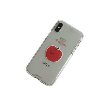 Second Morning I'm a Fine Apple Jelly Phone Case 手機保護軟殼 - SOUL SIMPLE HK