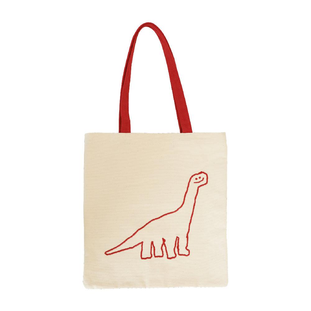 Dinotaeng DINO Red Canvas Bag 帆布袋 - SOUL SIMPLE HK