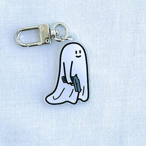 Percentage/Design p/d 幽靈大軍 Ghost Gun Keyring 鎖匙扣 - SOUL SIMPLE HK