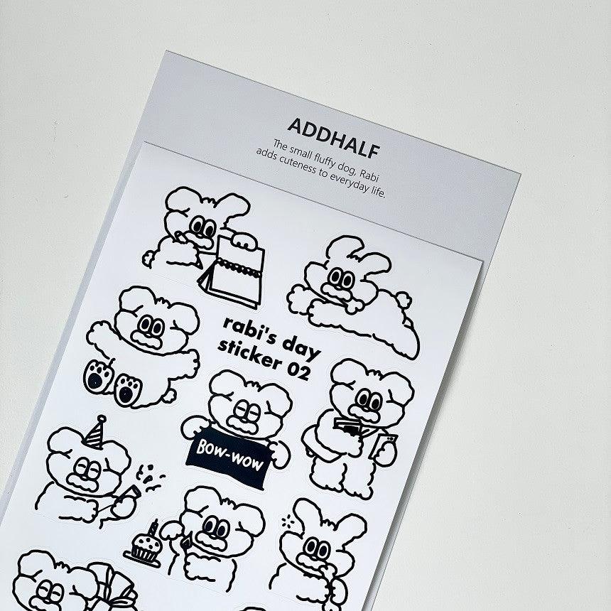 ADDHALF Eddy's Day 02 Deco Sticker 貼紙 - SOUL SIMPLE HK