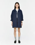 Depound - Half Trench Coat - Navy 風衣夾克 - SOUL SIMPLE HK