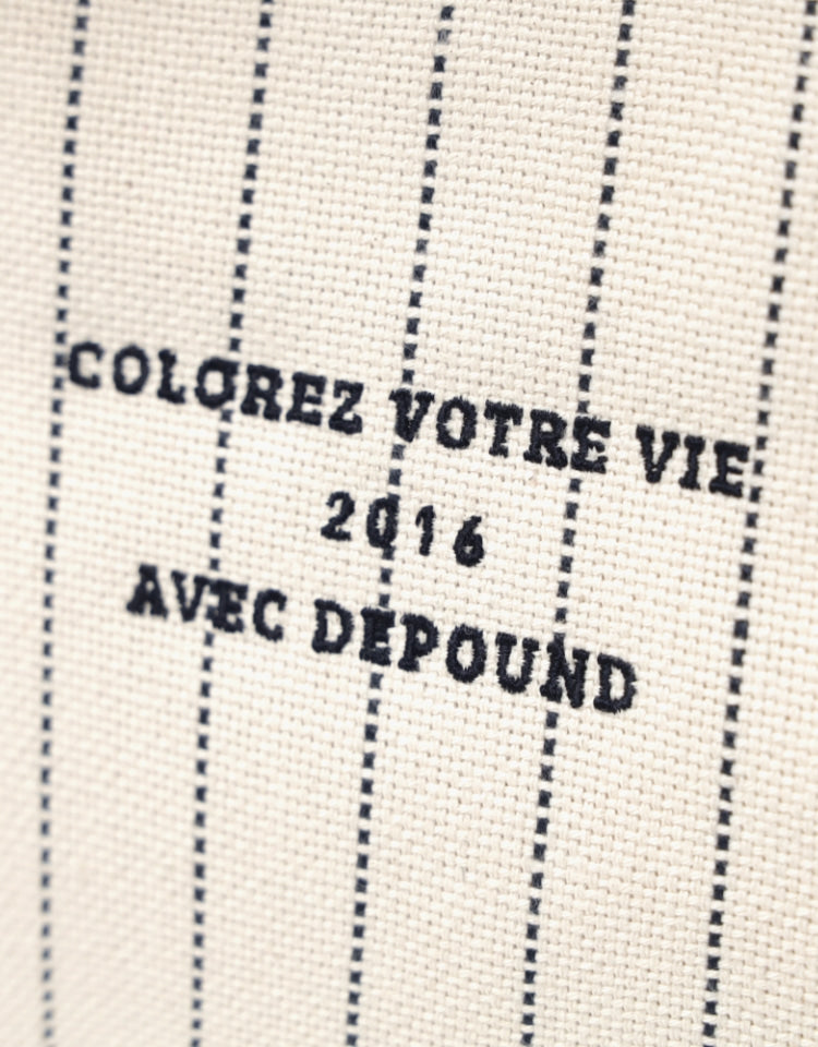 Depound - Dear Bag (Tote) - Ivory Stripe (M) 手提包