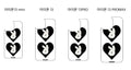 Byemympie Heart Bunny Hardjelly Phone Case 手機保護殻 - SOUL SIMPLE HK