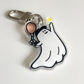 Percentage/Design p/d 幽靈大軍 Ghost Tennis Club Keyring 鎖匙扣 - SOUL SIMPLE HK