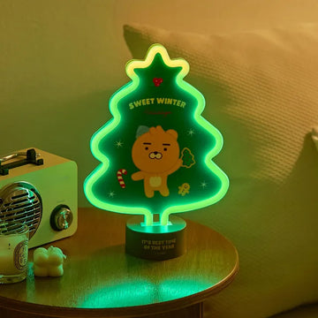 Kakao Friends Ryan LED Neon Tree LED 聖誕樹心情燈 - SOUL SIMPLE HK