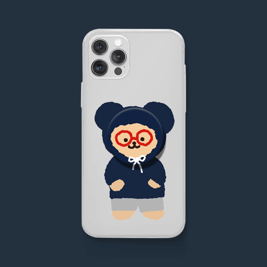 TETEUM Hoodie Phone Case & Grip Tok 手機保護殻連支架 - SOUL SIMPLE HK