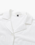 Depound - Open Collar Shirts - White 開領裇衫 - SOUL SIMPLE HK