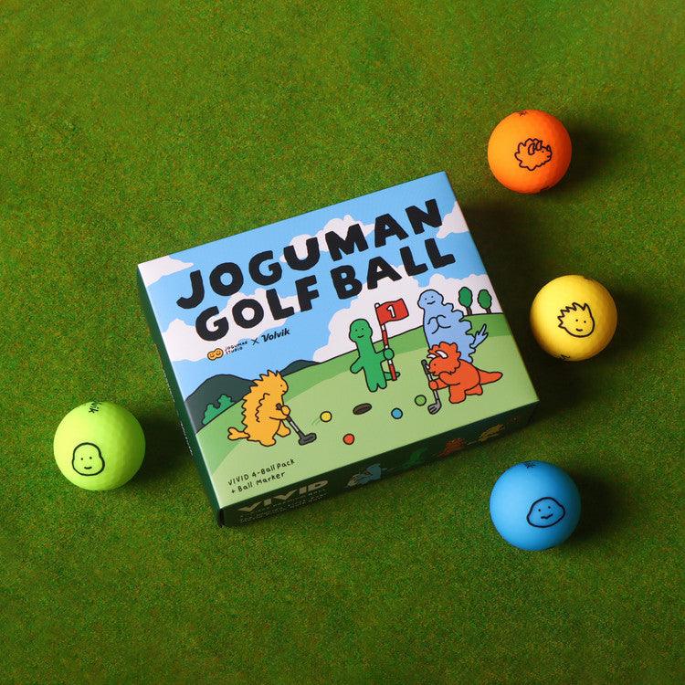 【現貨】Joguman Studio x VOLVIK Golf Ball & Ball Mark Set 高爾夫球套裝 - SOUL SIMPLE HK