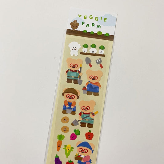 【現貨】TETEUM Veggie Farm Sticker 貼紙 - SOUL SIMPLE HK