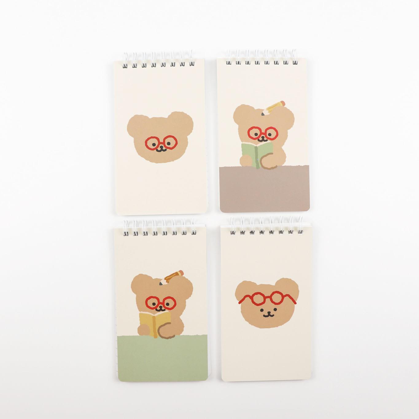 TETEUM Mini Spring Notebook 記事本(4款)
