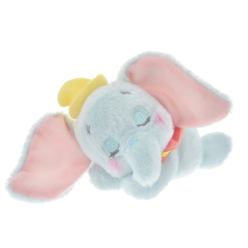 日本迪士尼 Disney 小飛象 Plush Keyring 安睡公仔鑰匙扣