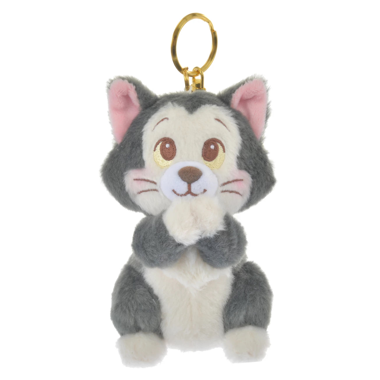 日本迪士尼 Disney Figaro Fluffy Cutie Keyring 可愛公仔鑰匙扣