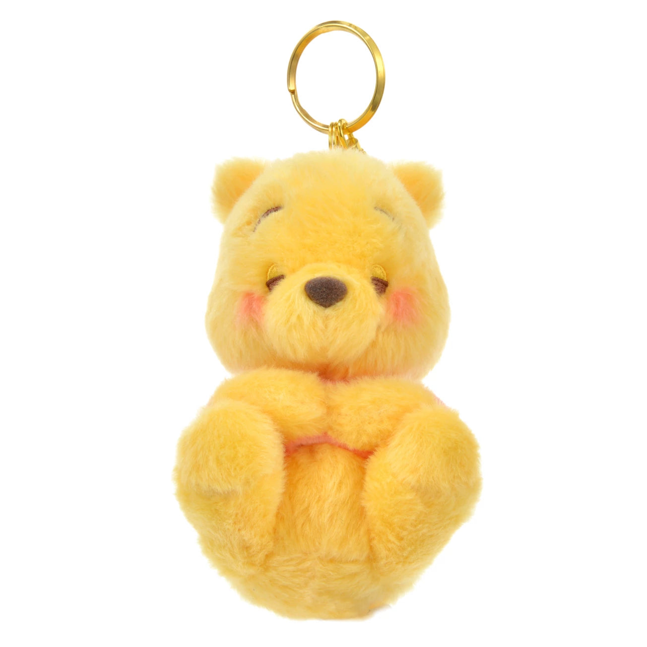 日本迪士尼 Disney Winnie the Pooh Keyring 毛毛公仔鑰匙扣