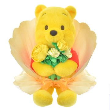 日本迪士尼 Disney Winnie the Pooh Doll Flower Set 花束公仔