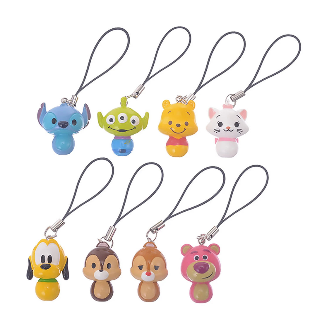 日本迪士尼 Disney Blindbox Keyring 日式木芥子盲盒（8款）