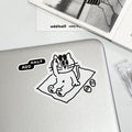 ADDHALF Eddy Big Removable Sticker Pack 貼紙套裝（6p） - SOUL SIMPLE HK