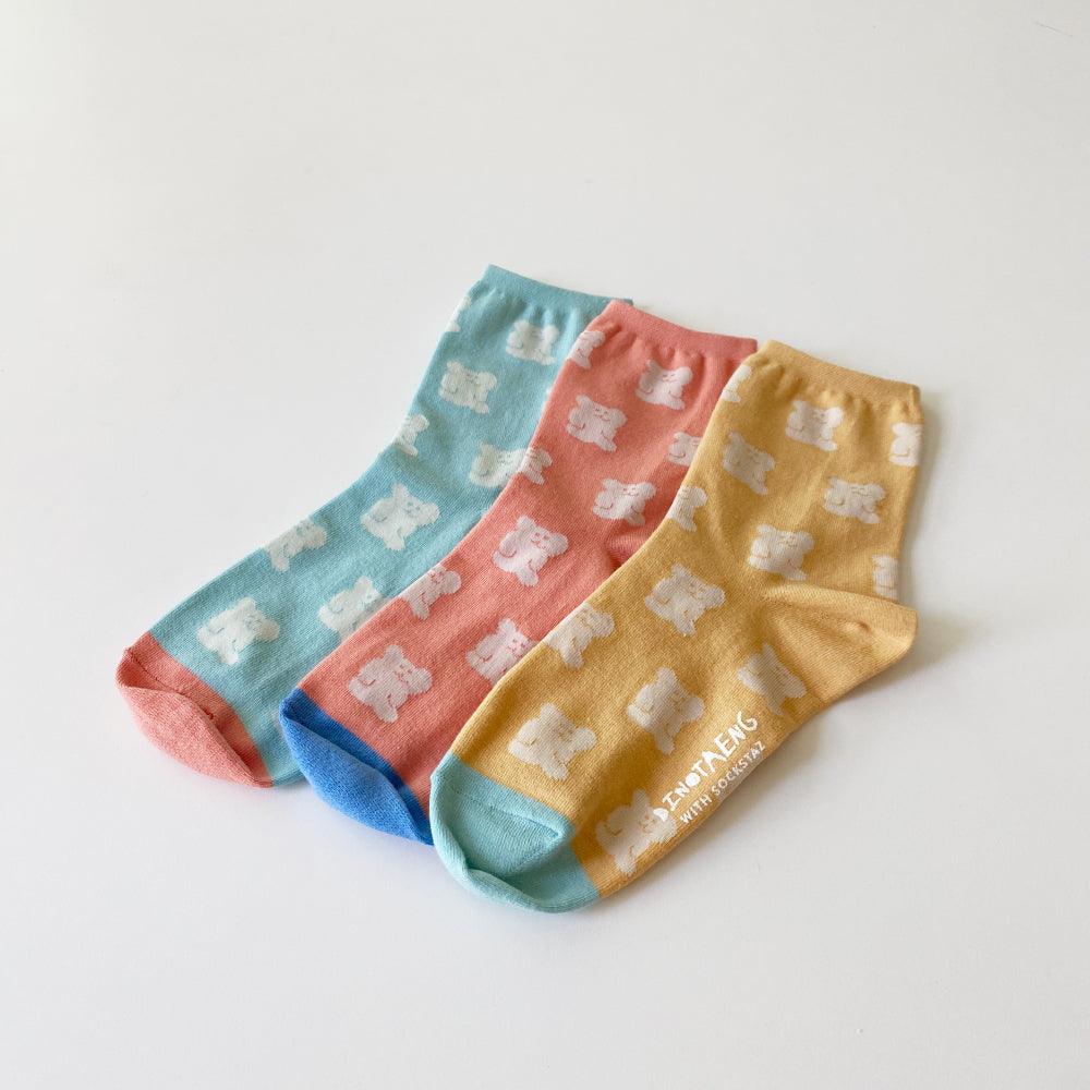 Dinotaeng BOBO Pattern Socks 長襪 - SOUL SIMPLE HK