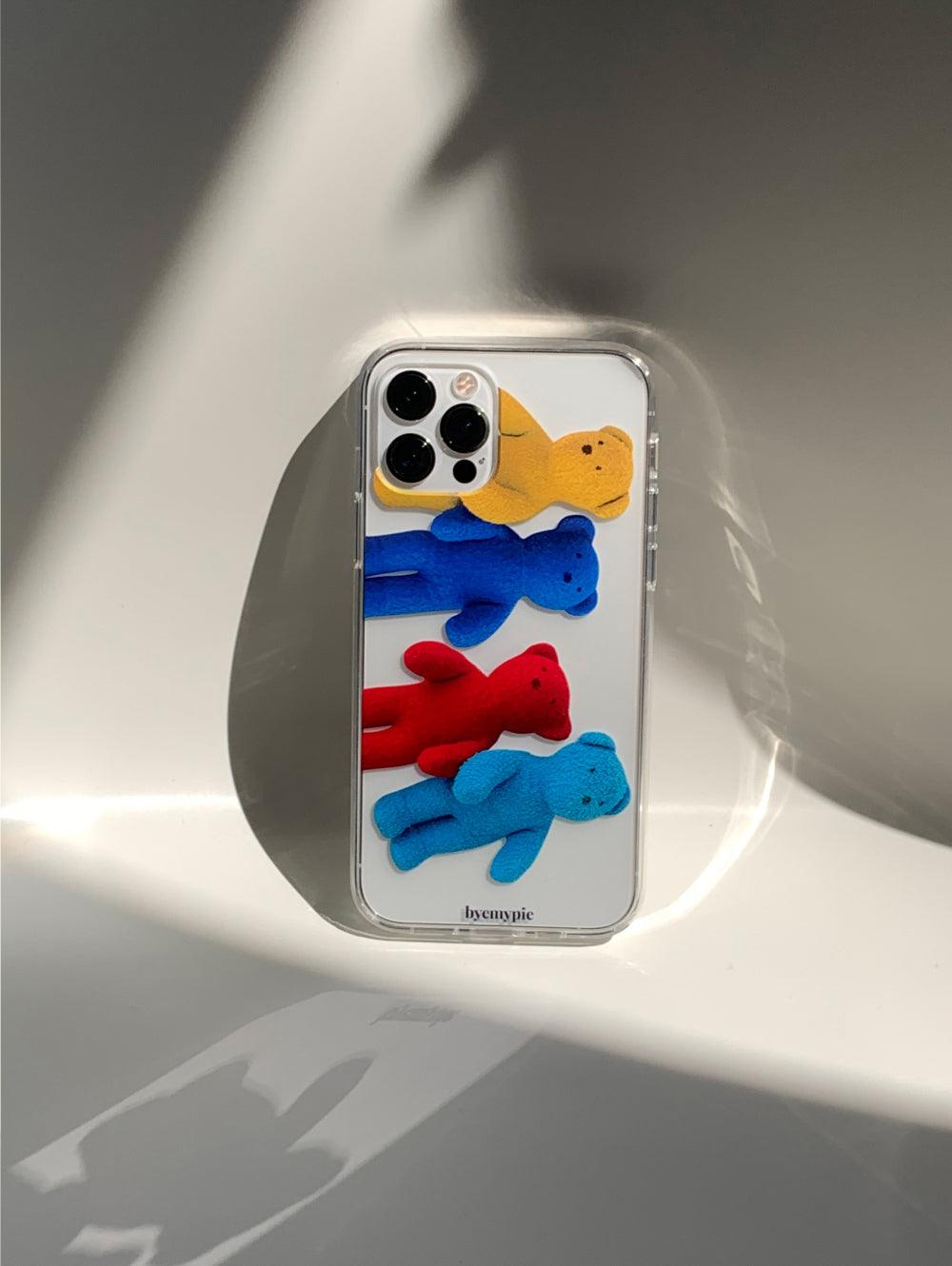 Byemympie Family Bear Hardjelly Phone Case 手機保護殻 - SOUL SIMPLE HK