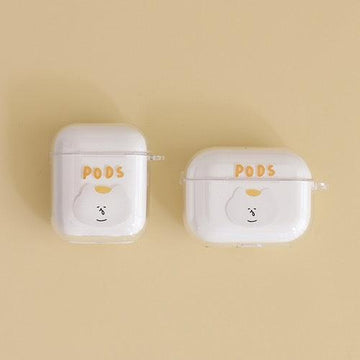 3months 透明 PODS Airpods/Pro Case 耳機保護硬殼 - SOUL SIMPLE HK