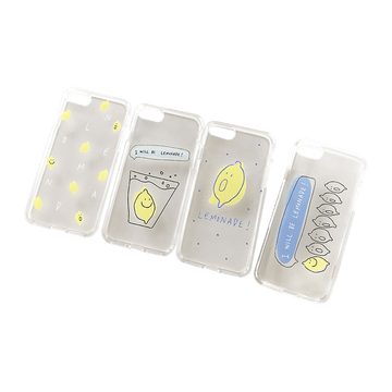 Second Morning Lemonade Jelly Phone Case 手機保護軟殼（4款） - SOUL SIMPLE HK