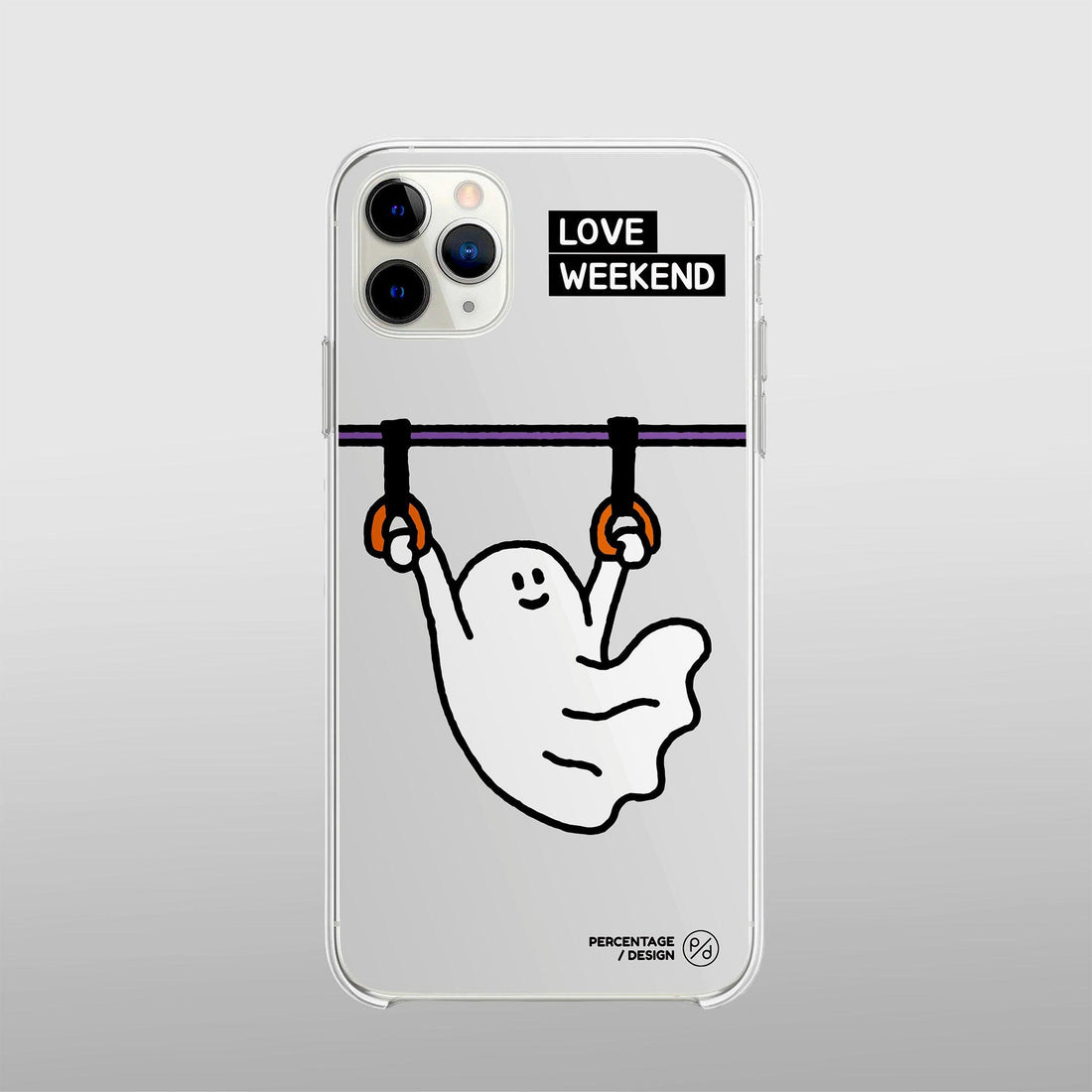 Percentage/Design p/d 幽靈大軍 Love Weekend Phone Case 手機保護殼（4款） - SOUL SIMPLE HK