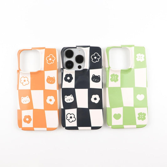 TETEUM Checker Board Phone Case 手機保護殻（3款） - SOUL SIMPLE HK
