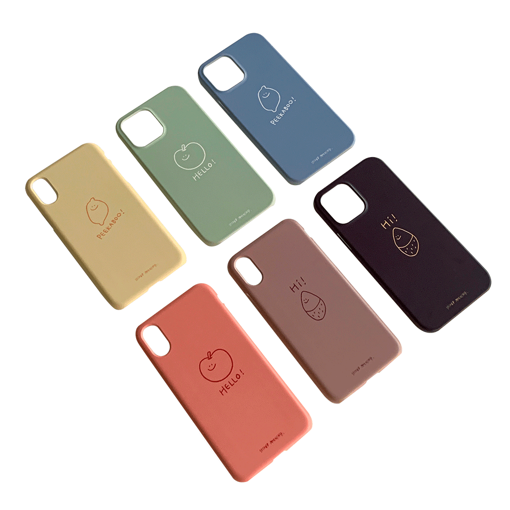 Second Morning Semo Color Hard Phone Case 手機保護硬殼（6色） - SOUL SIMPLE HK
