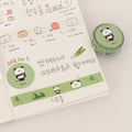 3months Ueong Family/Bathing/Panda 紙膠帶（3款） - SOUL SIMPLE HK