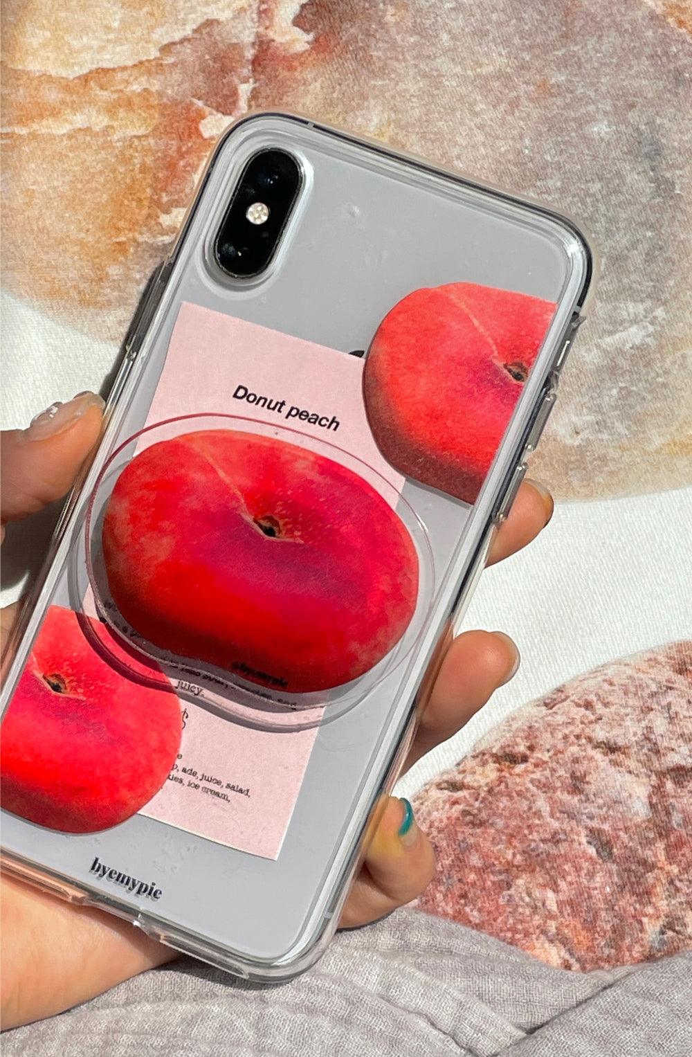 Byemypie Donut Peach Tok 手機支架 - SOUL SIMPLE HK