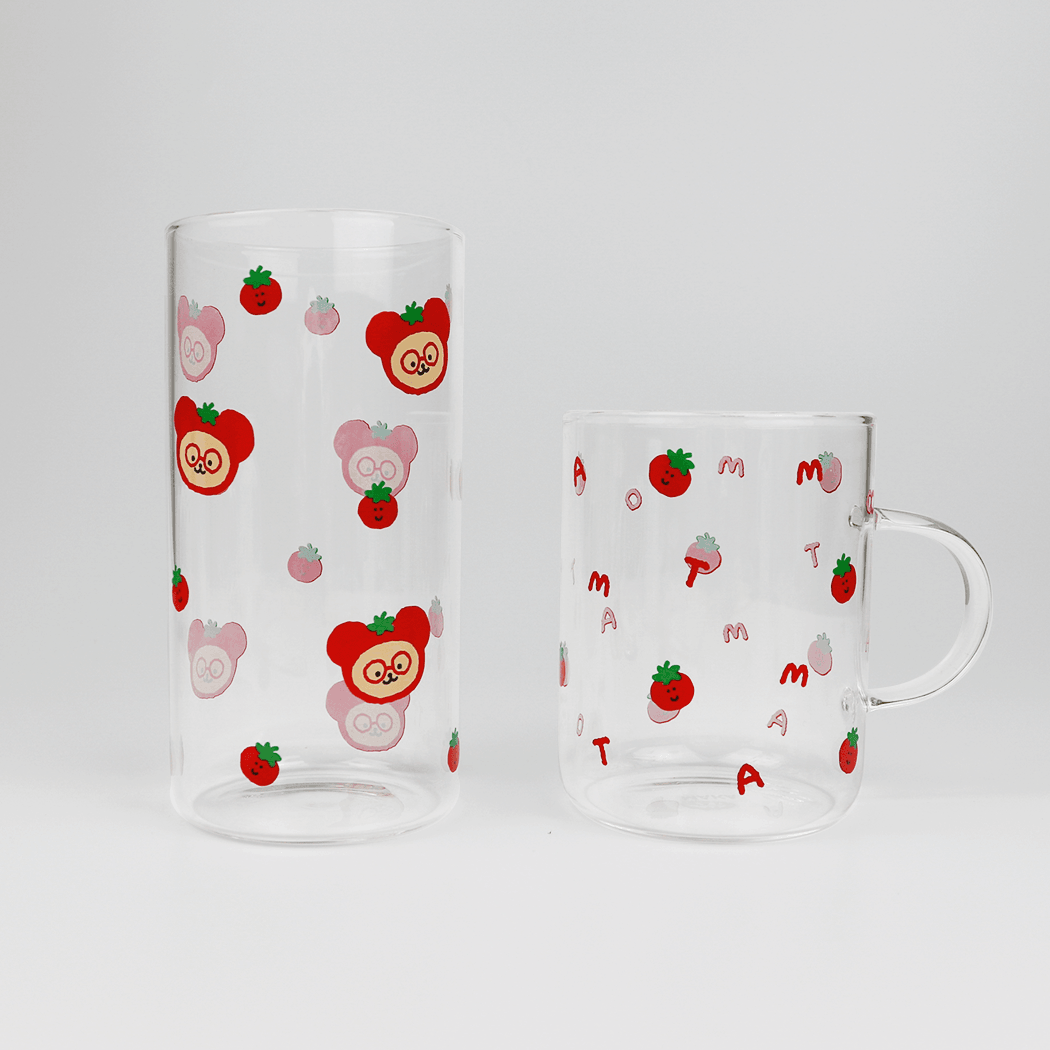 TETEUM Tomato Glass Cup 玻璃杯（2款） - SOUL SIMPLE HK