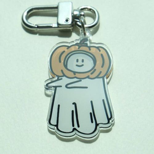 Percentage/Design p/d 幽靈大軍 Pumpkin Keyring 鎖匙扣 - SOUL SIMPLE HK