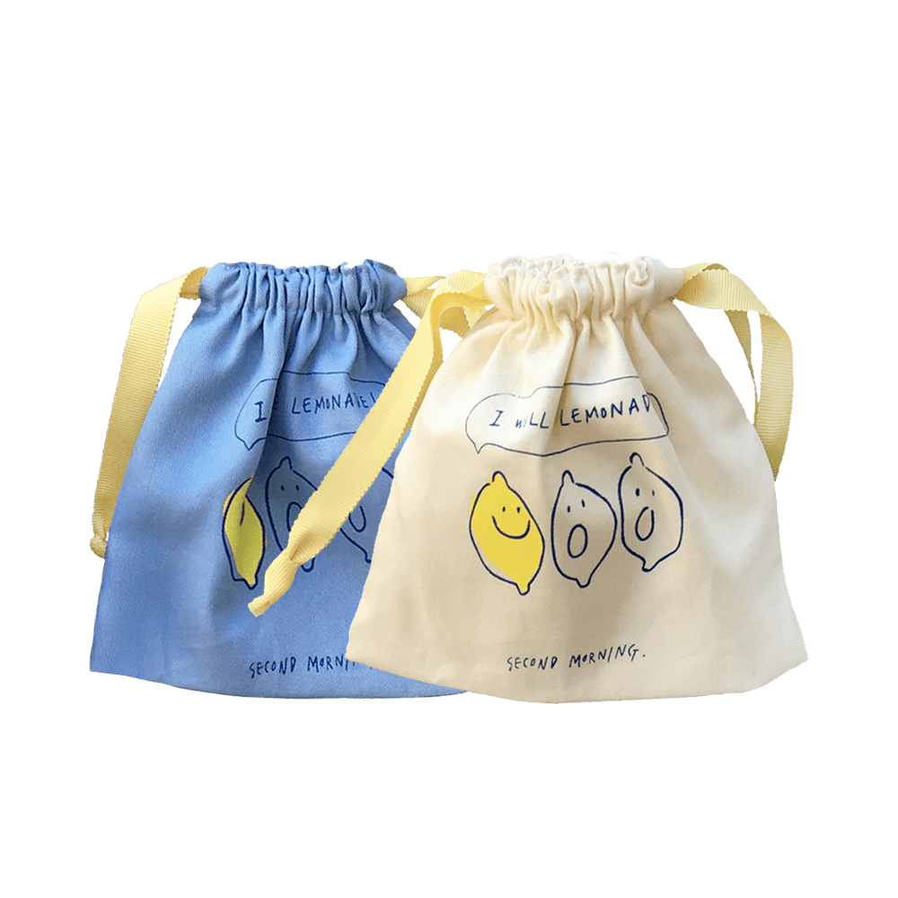 Second Morning Lemonade Pouch 檸檬小袋（2款） - SOUL SIMPLE HK