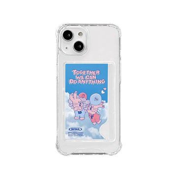 BALLOON FRIENDS Together We Can Do Anything Tank Phonecase 手機保護軟殼（有卡套） - SOUL SIMPLE HK