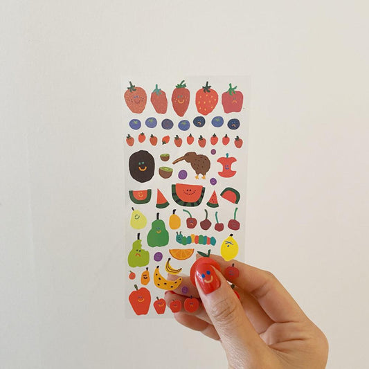 Dinotaeng Fruity's Glitter Sticker 貼紙 - SOUL SIMPLE HK