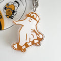 Percentage/Design p/d 幽靈大軍 Orange Skateboard Gordy Keyring 鎖匙扣 - SOUL SIMPLE HK