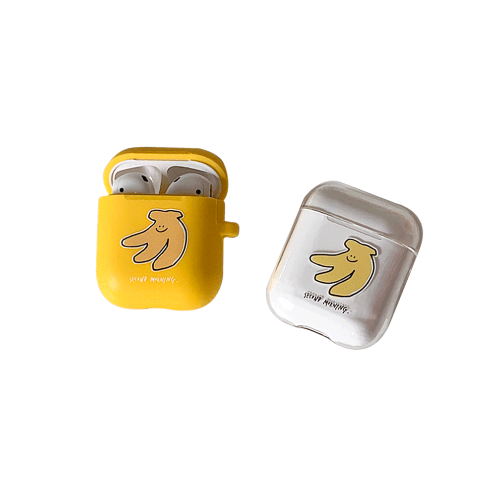 Second Morning Banana Airpods Case 香蕉耳機殼（2款） - SOUL SIMPLE HK