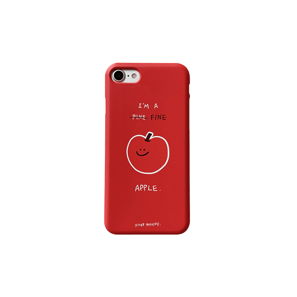 Second Morning Apple Hard Phone Case 手機保護硬殼 - SOUL SIMPLE HK