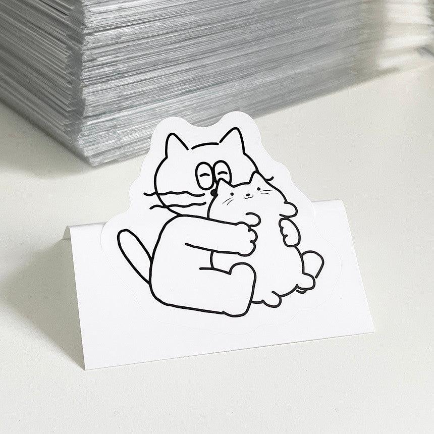 ADDHALF Eddy Big Removable Sticker Pack 02 貼紙套裝（6p） - SOUL SIMPLE HK