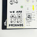 ADDHALF Eddy & Rabi Sticker Pack 貼紙套裝（9p） - SOUL SIMPLE HK