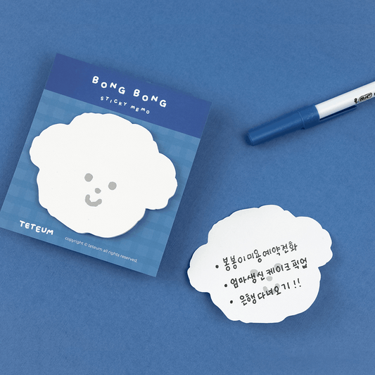 TETEUM BongBong Sticky Memo Pad 便條紙 - SOUL SIMPLE HK